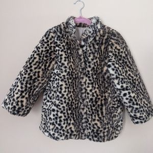 Carter's Reversible Cheetah Faux Fur Coat